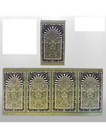 Al Rawadha Al Mubarakah Musalla Set (Green)